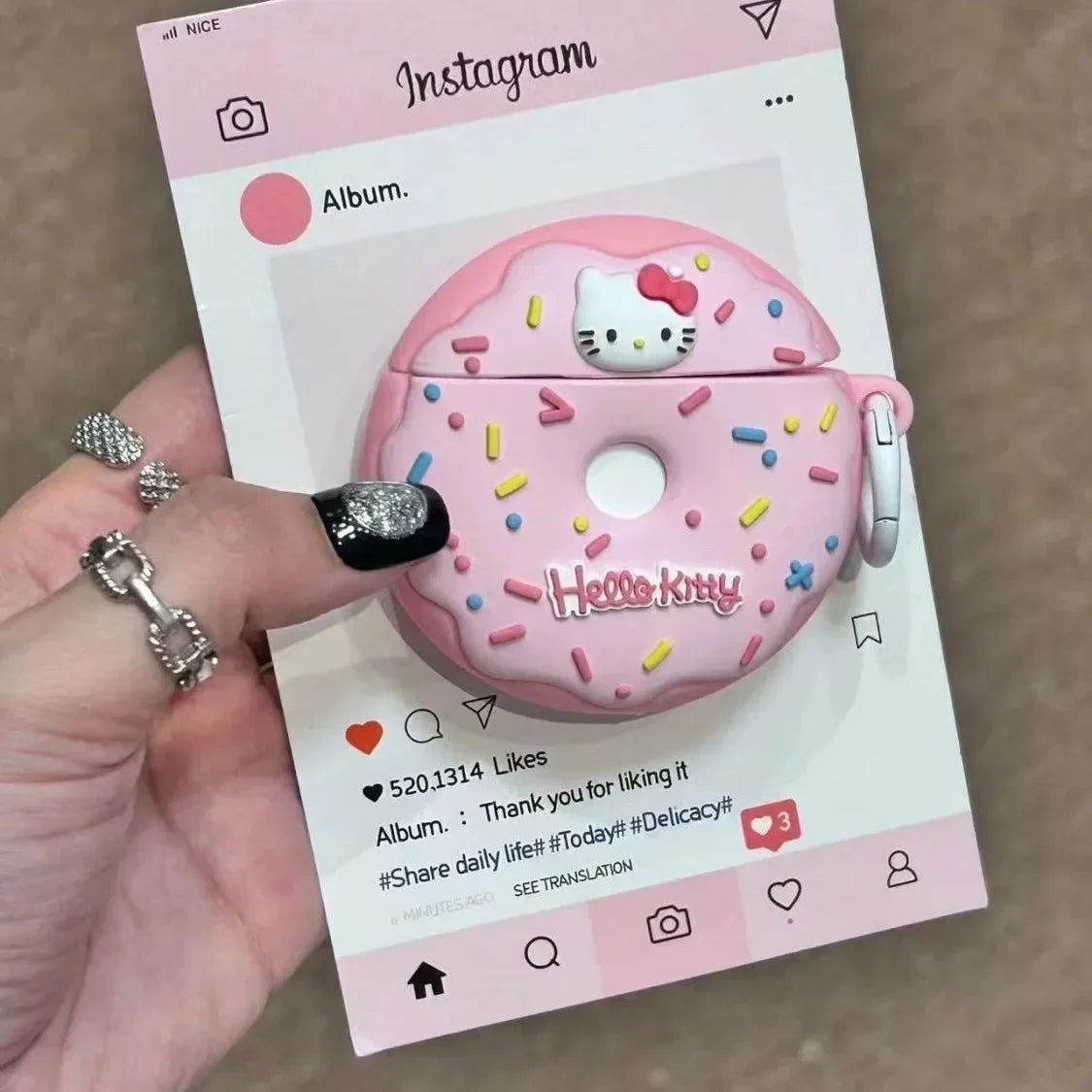 Cute Kitty AirPods Case