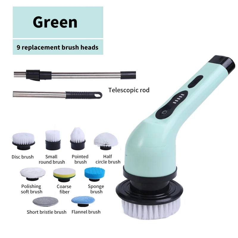 9-in-1 Electric Scrubber