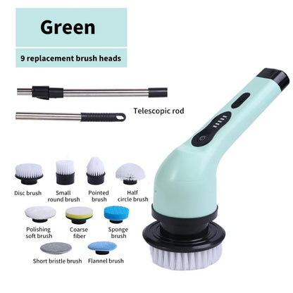 9-in-1 Electric Scrubber