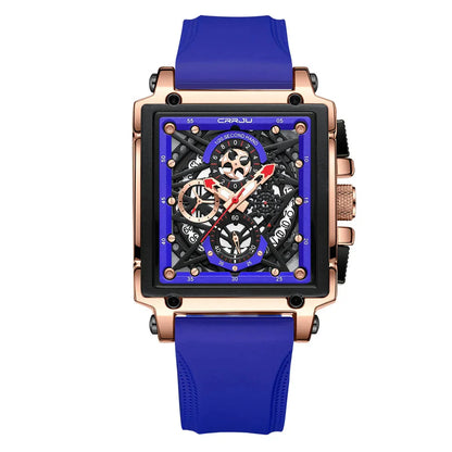 Men’s Square Chronograph Sports Watch