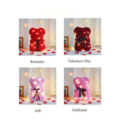 Eternal Rose Teddy Bear