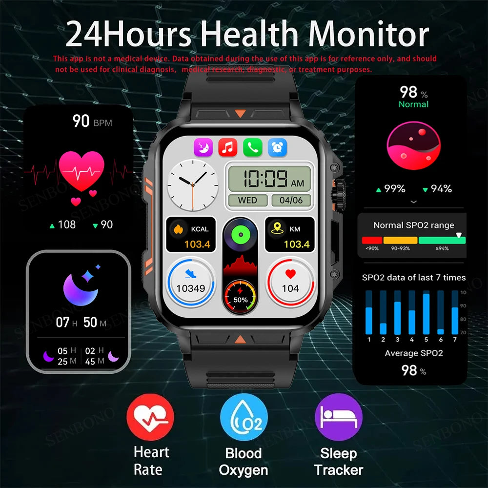 Men’s Bluetooth Sport Smartwatch