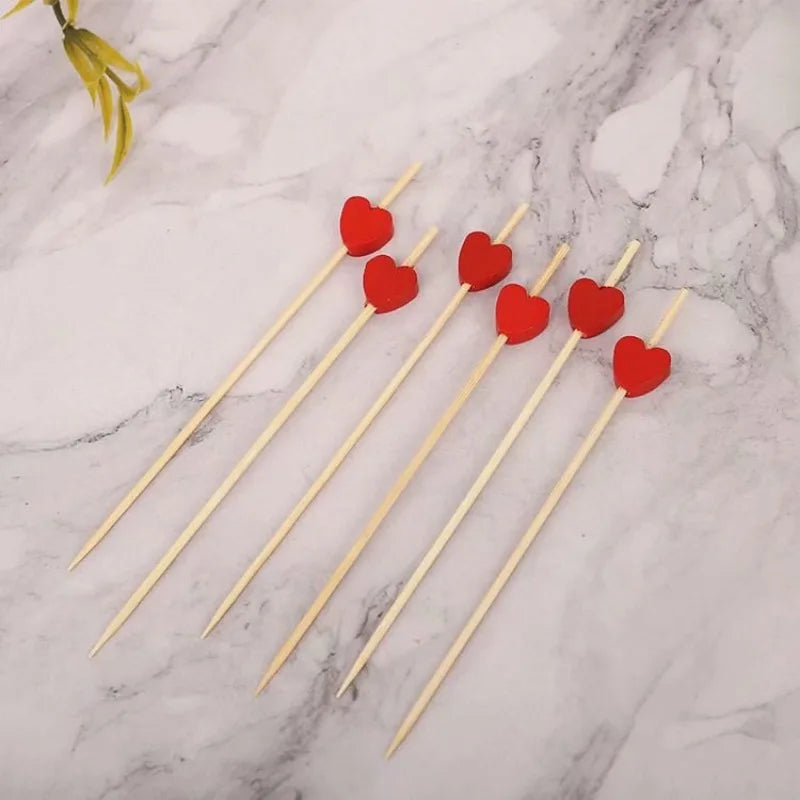 Red Heart Bamboo Sticks