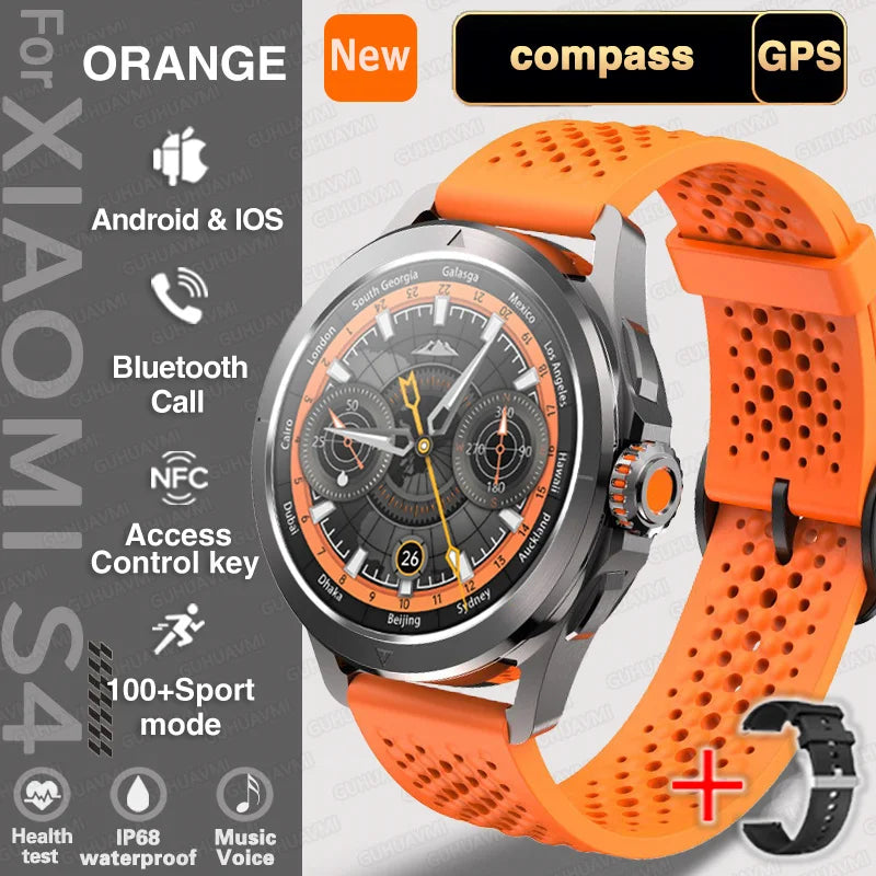 Xiaomi S4 Ultra AMOLED GPS Smartwatch