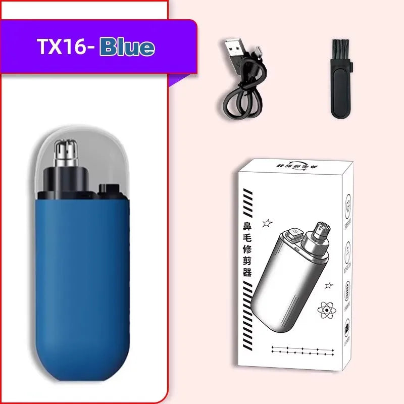 Rechargeable Electric Nose Hair Trimmer for Men & Women