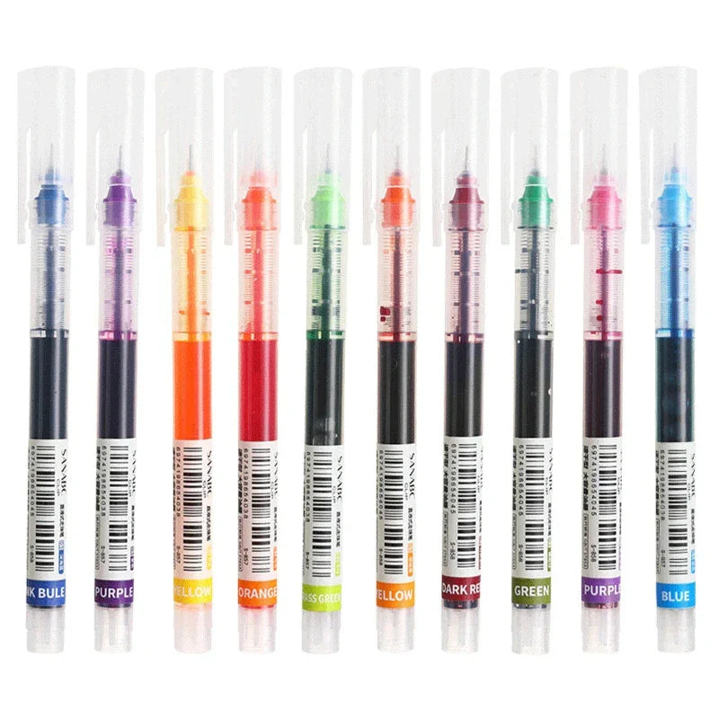 10pcs School Gel Pens