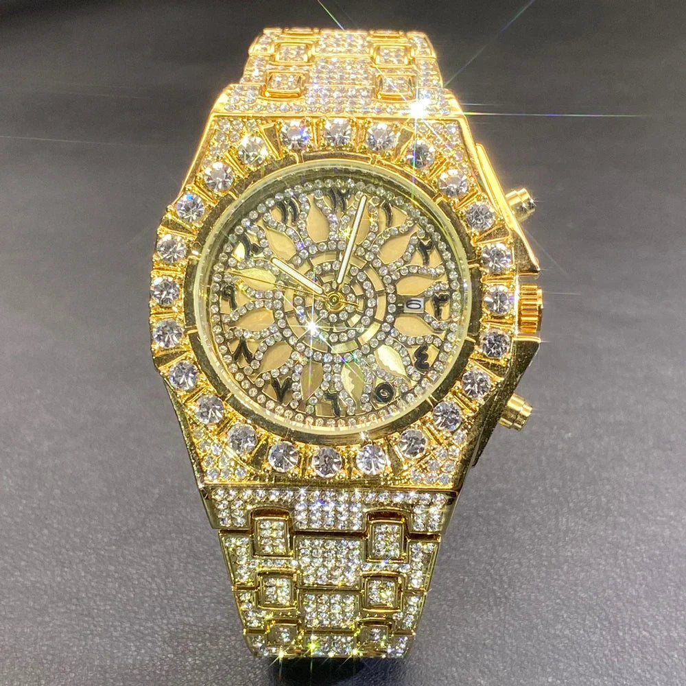 Luxury Iced Out Men’s Watch