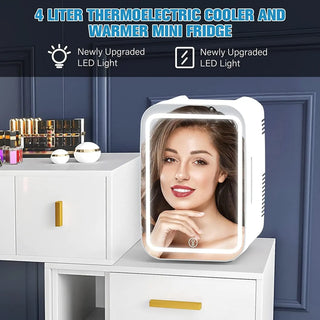 Mini Makeup Mirror Fridge