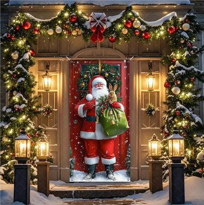 Christmas Santa Door Banner