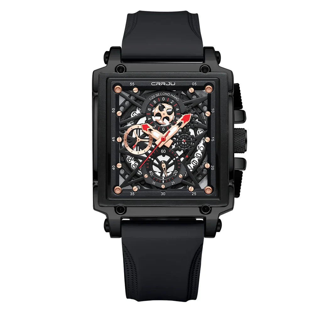 Men’s Square Chronograph Sports Watch