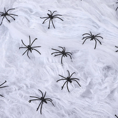 Artificial Spider Web For Halloween