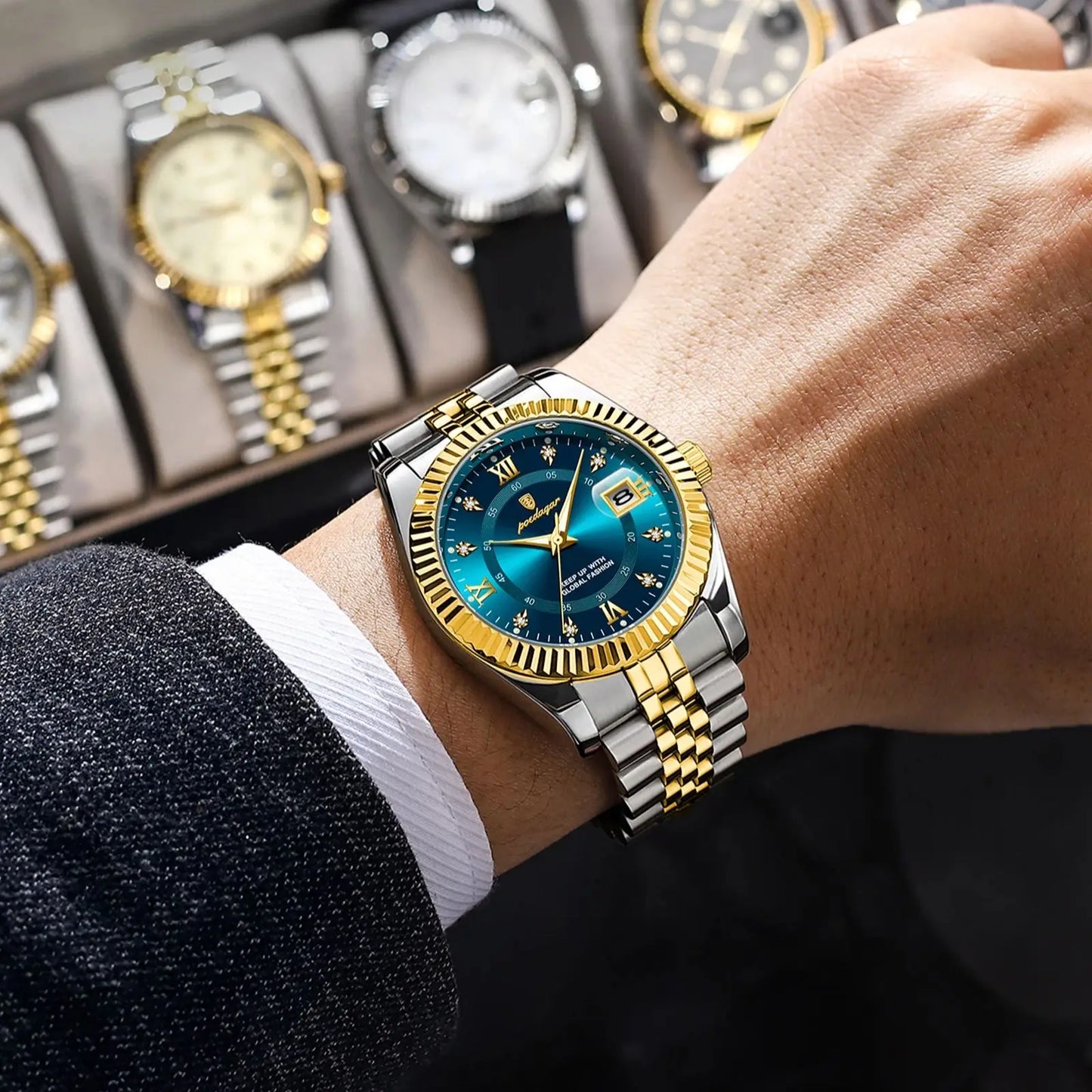 Luminous Waterproof Quartz Watch