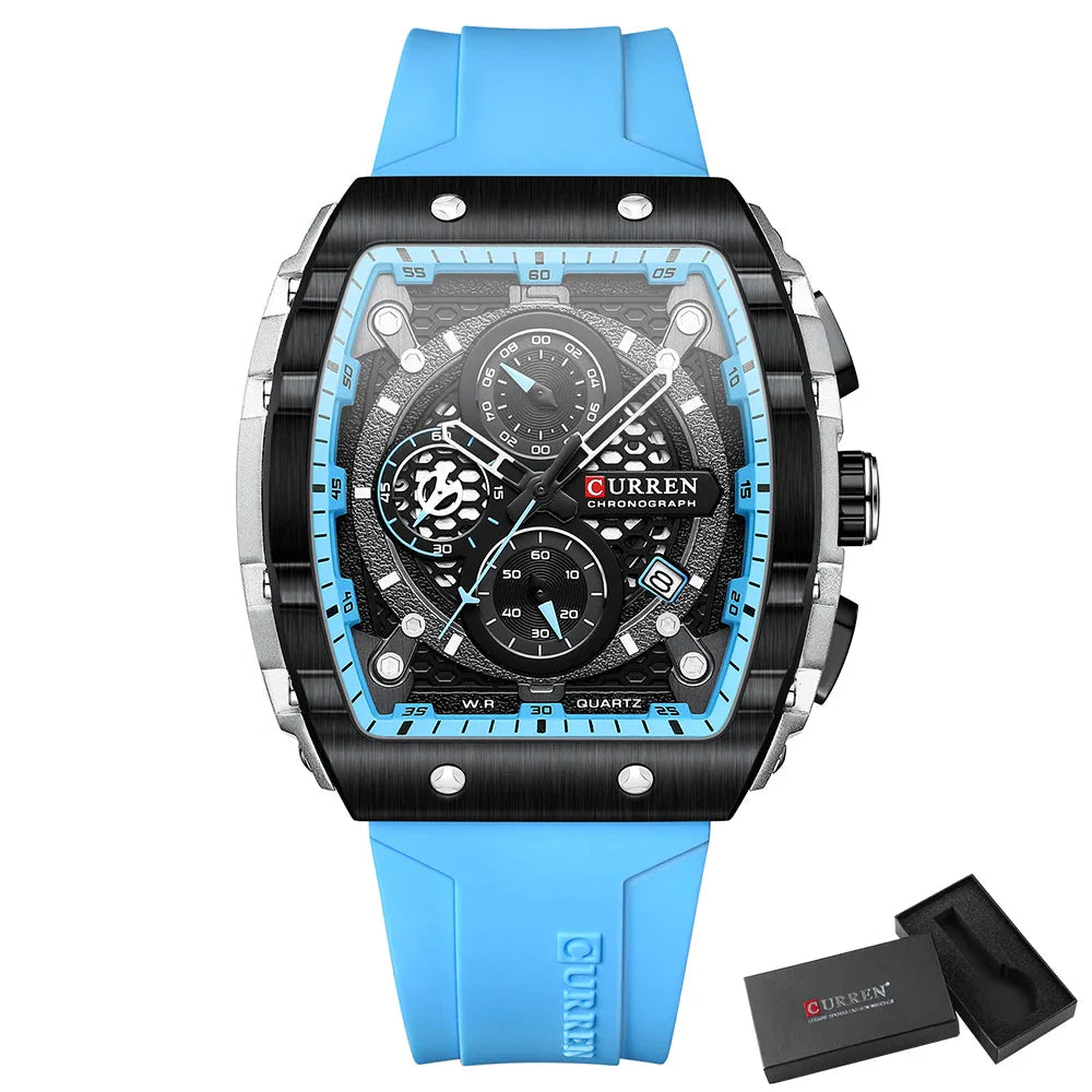 Men’s Luxury Square Quartz Watch