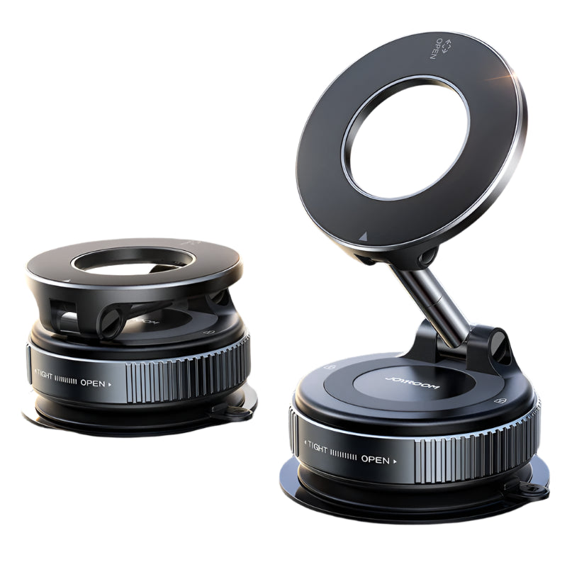 Magnetic Suction Cup Phone Mount with 360° Metal Arm