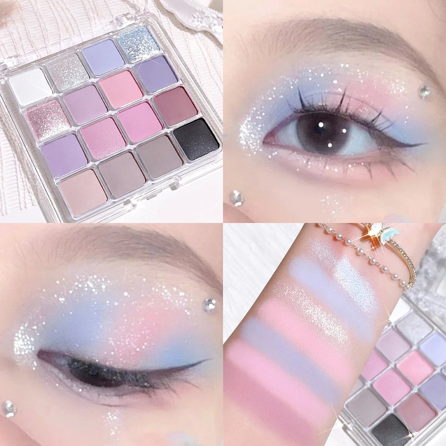 Sixteen-Color Magic Eyeshadow