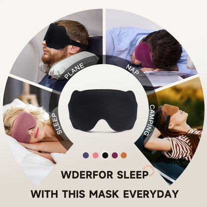 3D Sleep Mask for Eyes Travel Aid