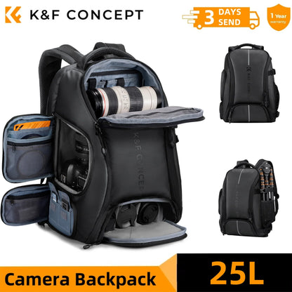 Large Waterproof Camera Backpack