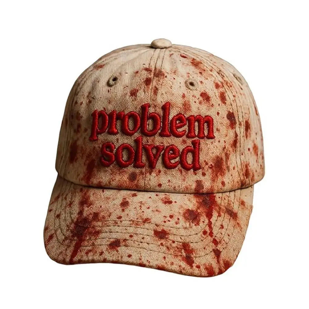 Bloody Embroidered Halloween Hat