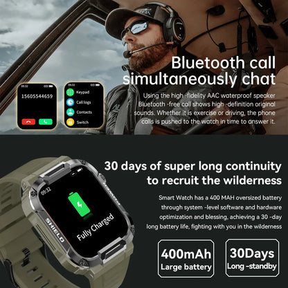 Waterproof Bluetooth Smartwatch