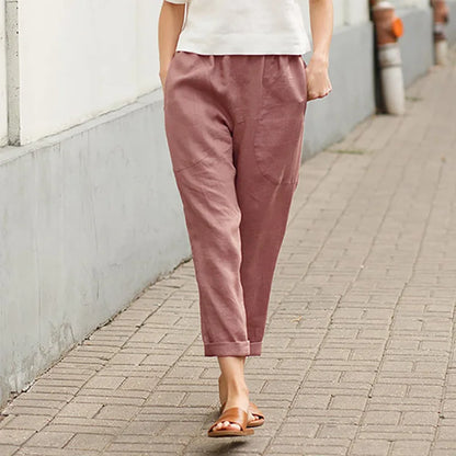Women's Cotton Casual Pants