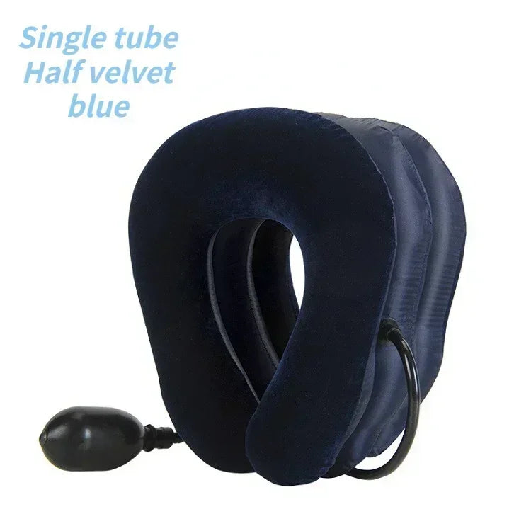 Inflatable Cervical Neck Traction Device Pillow