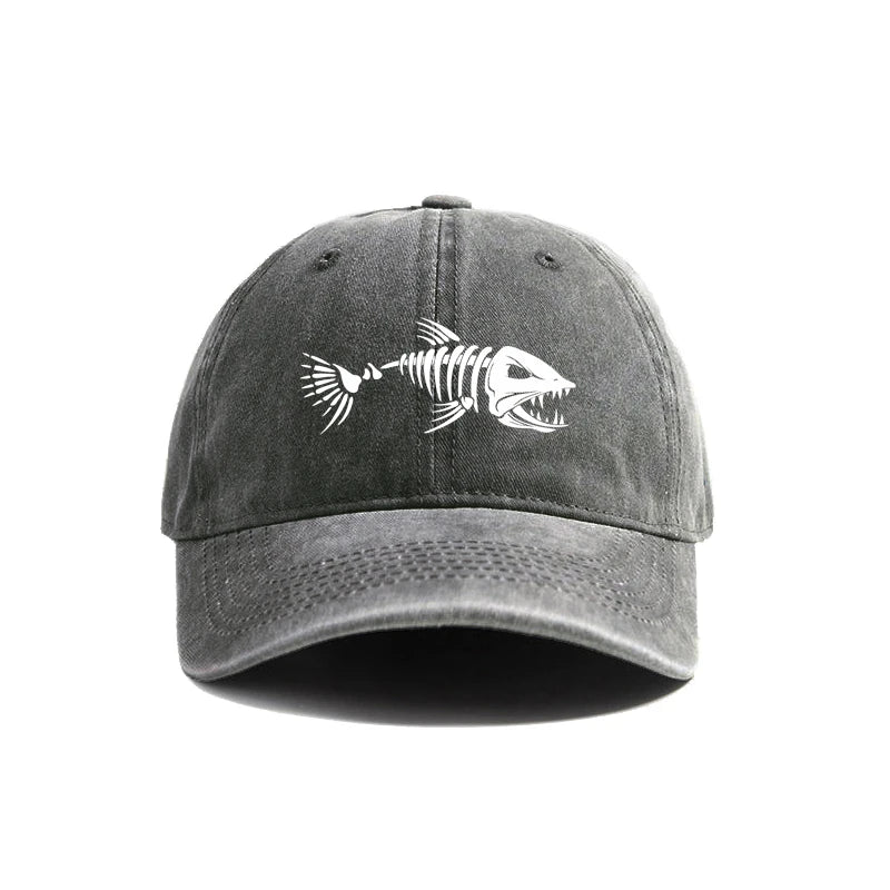 Fish Bone Baseball Cap