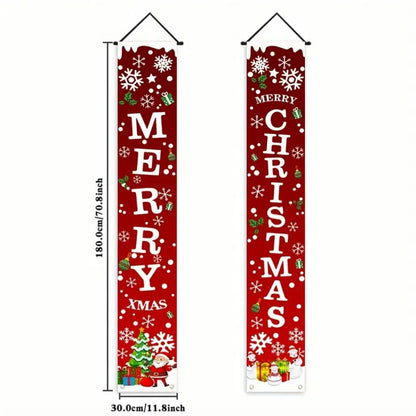 Christmas Santa Door Banner