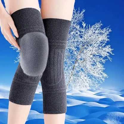 Winter Rabbit Fur Knee Pads