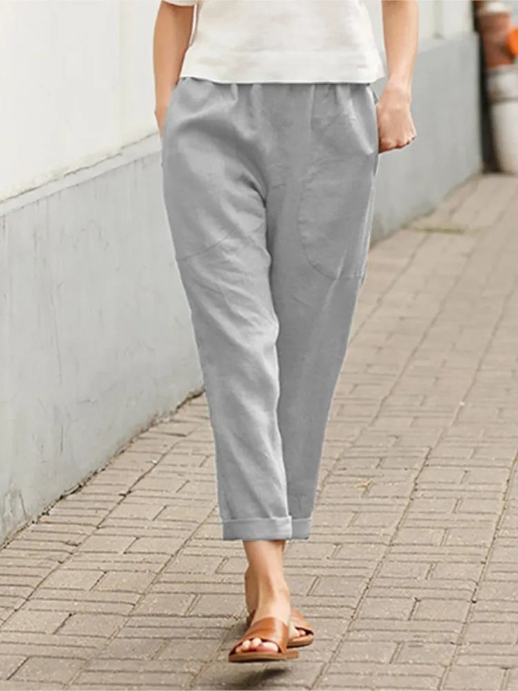 Women's Cotton Casual Pants