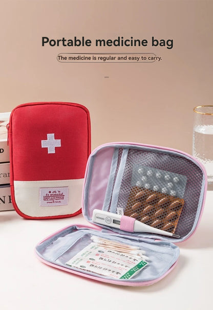 Mini Portable First Aid Medicine Storage Box