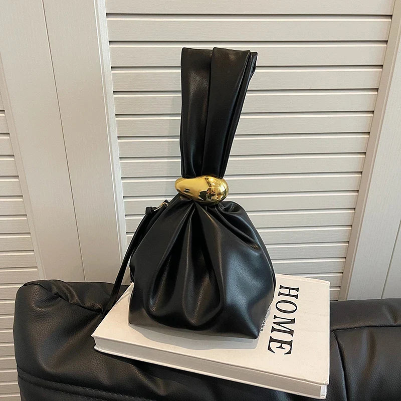 Personalized Soft Leather Clutch Bag