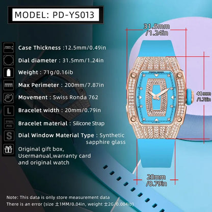 Luxury Diamond Encrusted Watch