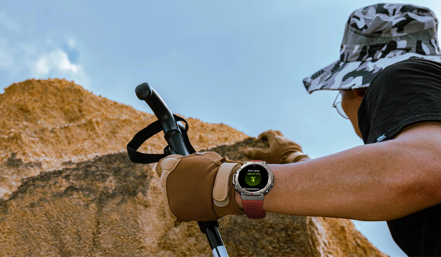 T-Rex 3 Military GPS Smartwatch – Rugged & Waterproof