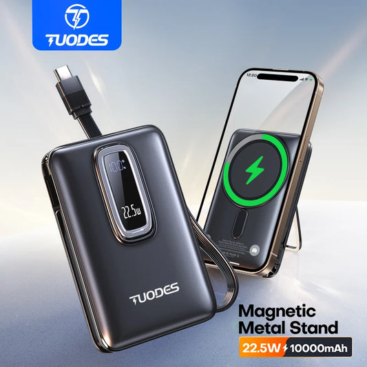 🔋 TUODES Magnetic Power Bank