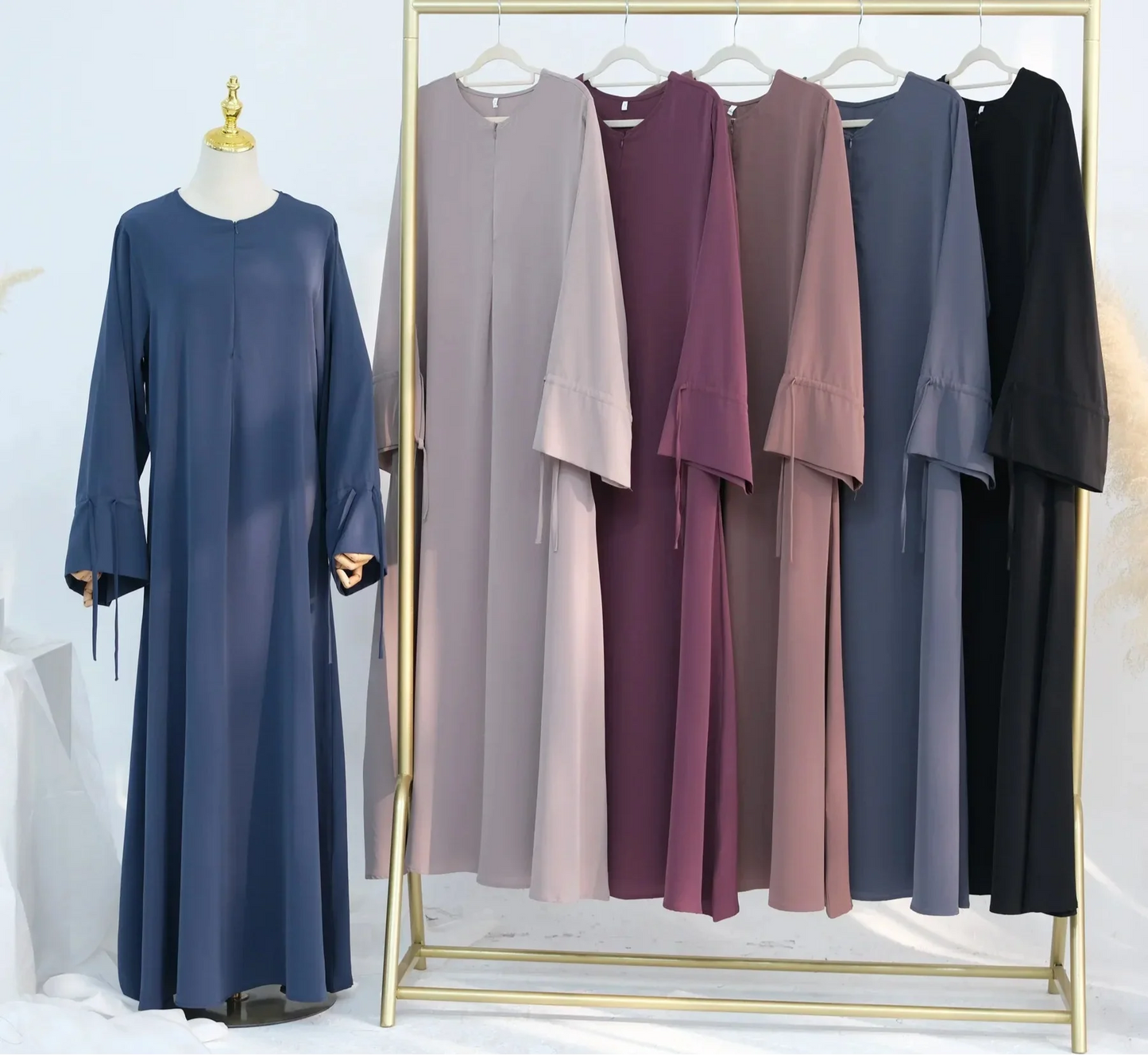 Women’s Modest Solid Abaya