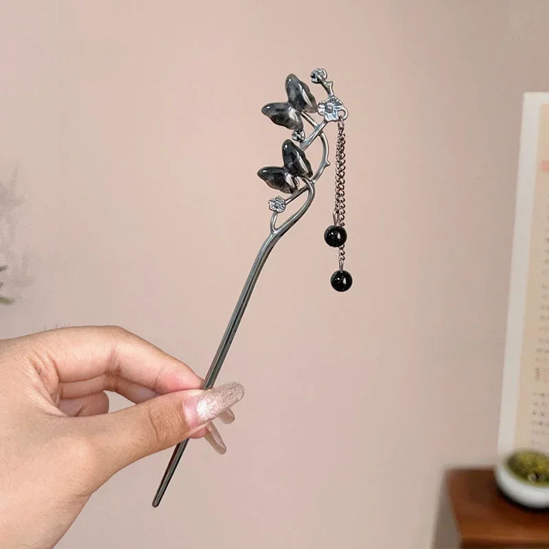 Elegant Butterfly Hair Stick