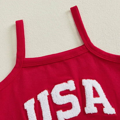 Toddler Girl 4th of July Outfit