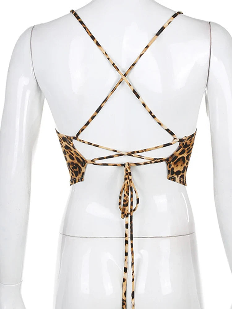 Leopard Print Tank Top