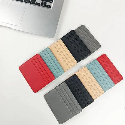 PU Leather Card Wallet