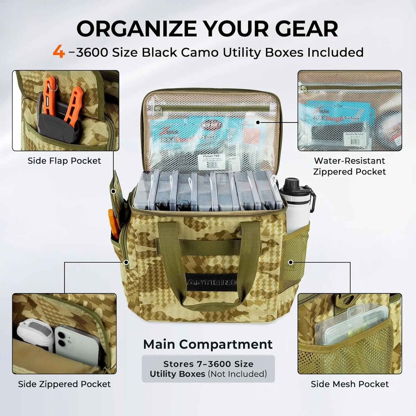 Fishing Tackle Storage Bag