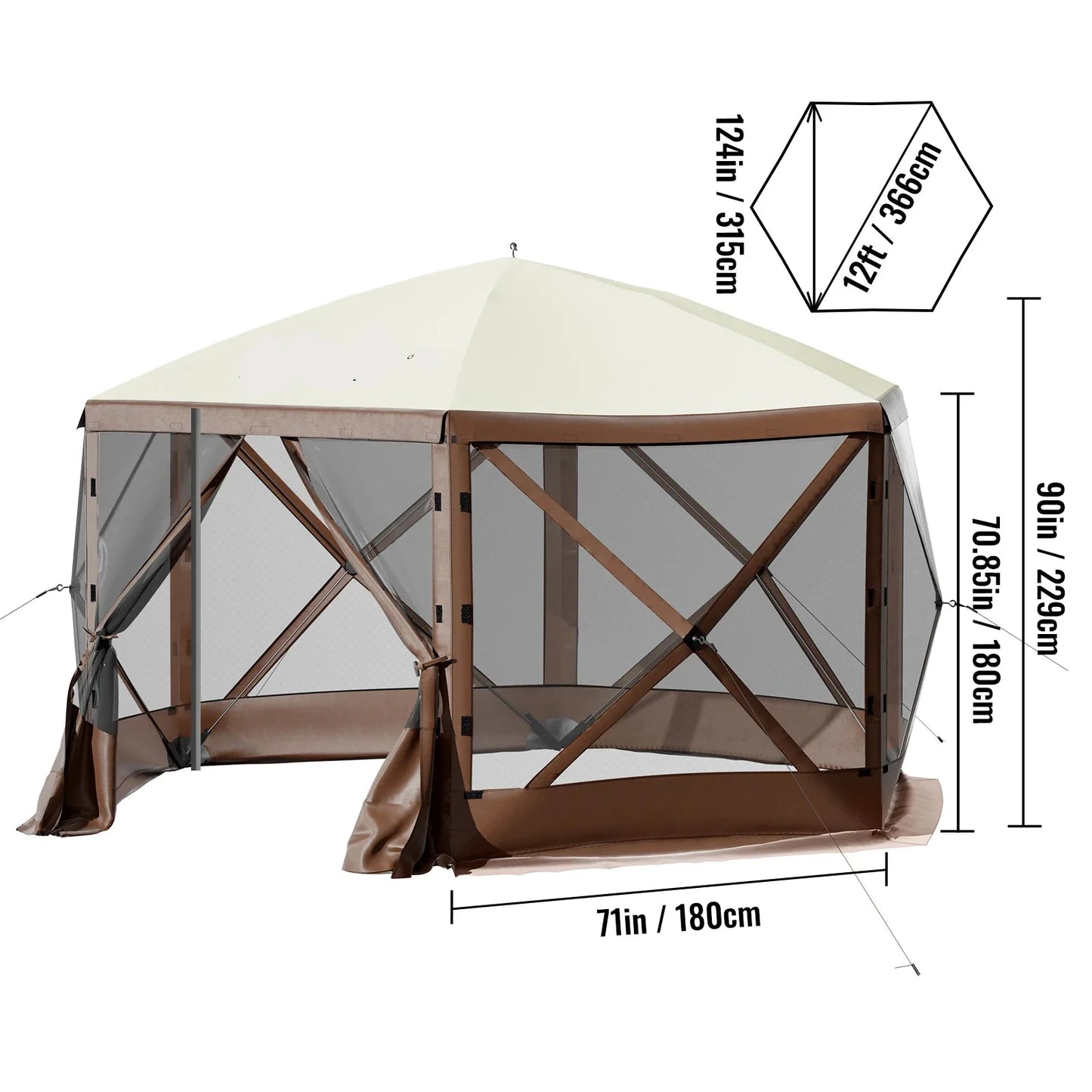 Pop-up Camping Gazebo Tent