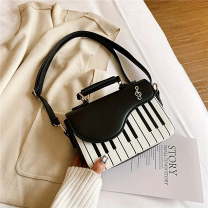 Piano Shape Shoulder Bag