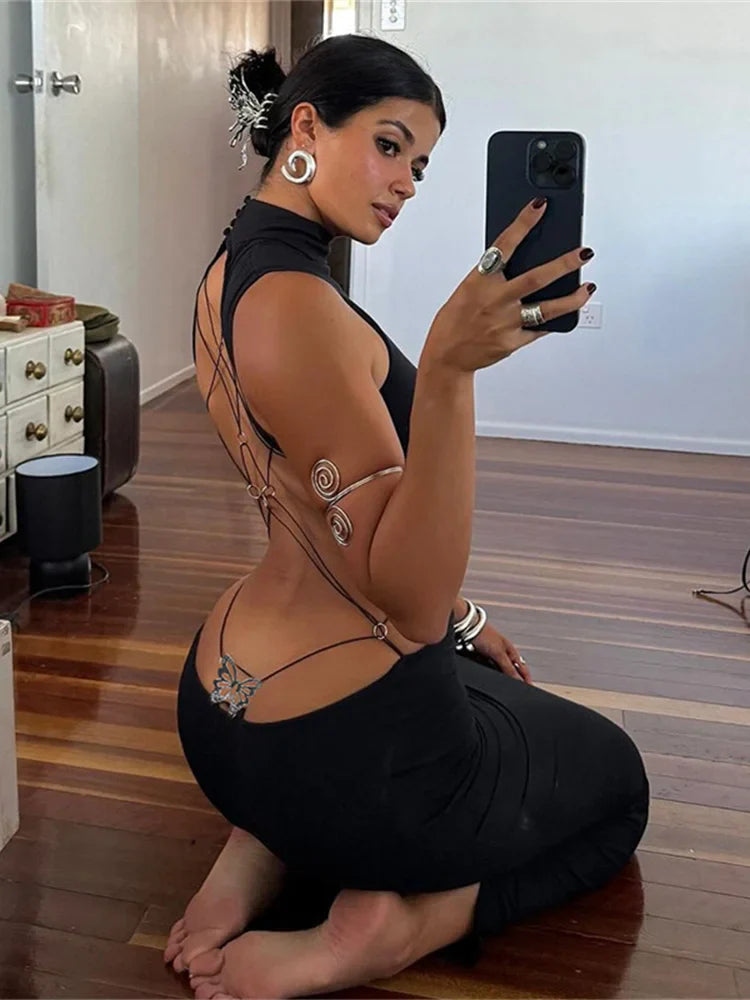 Backless Bandage Summer Dress