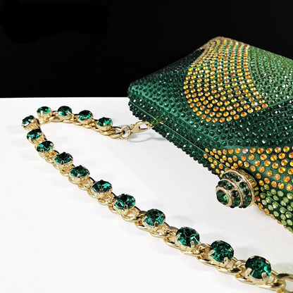 Festive Elegance: Dazzling Crystal Heels