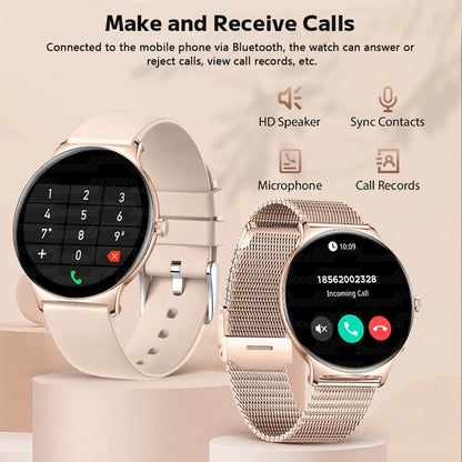 V89 AMOLED Smartwatch for Women – Slim, Stylish & Bluetooth Calling