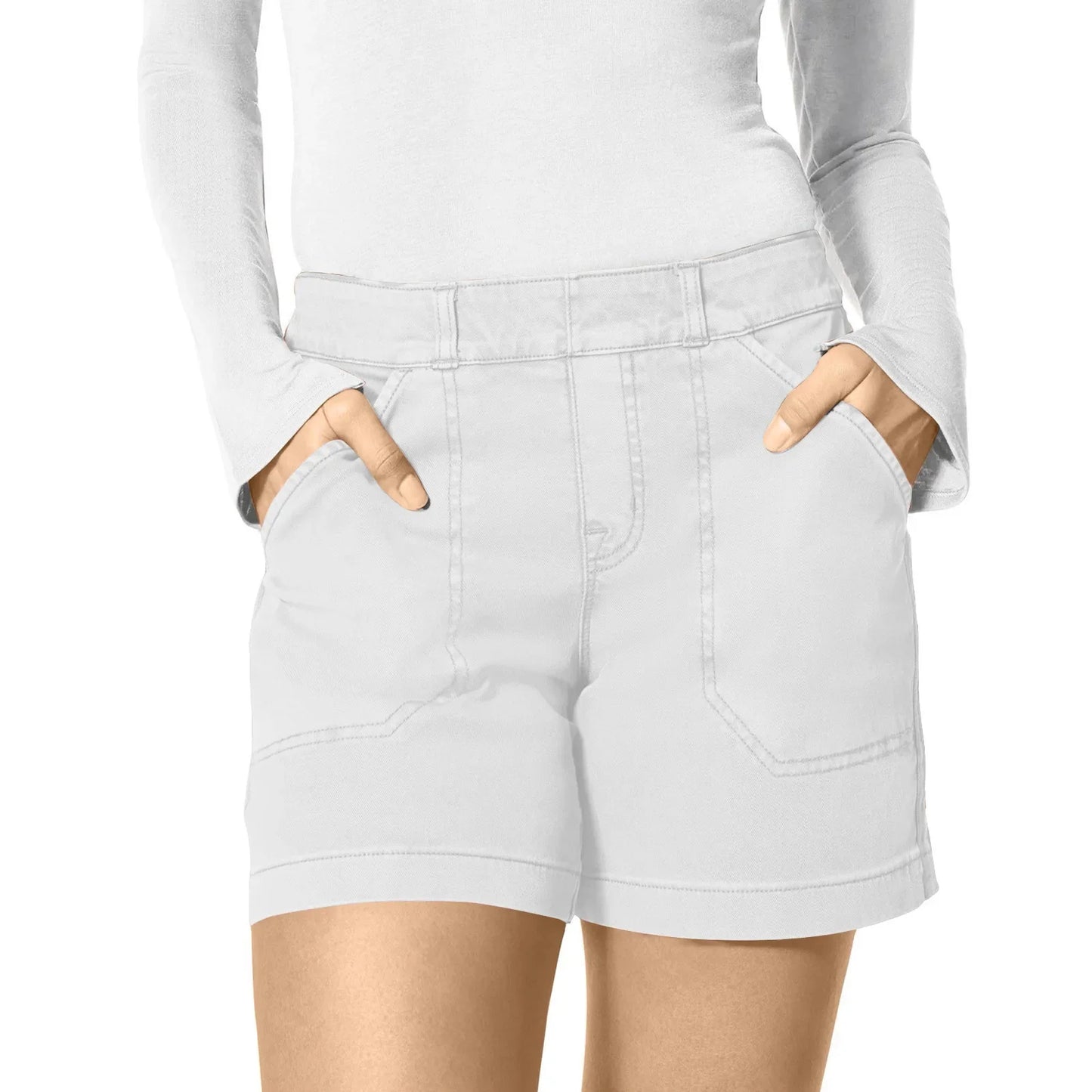 Summer Stretch Denim Shorts