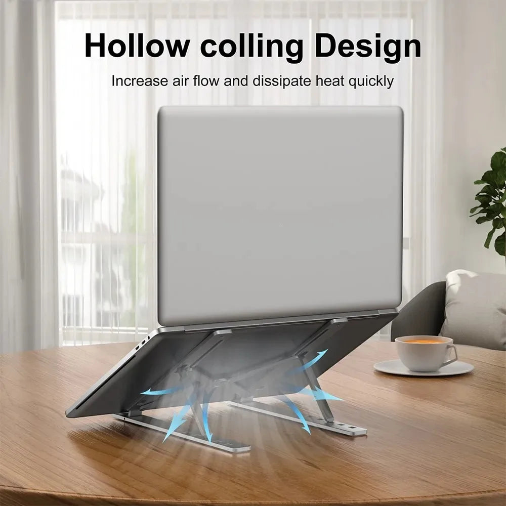 Foldable Aluminum Laptop Stand