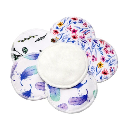 6 Pcs Reusable Nursing Pads