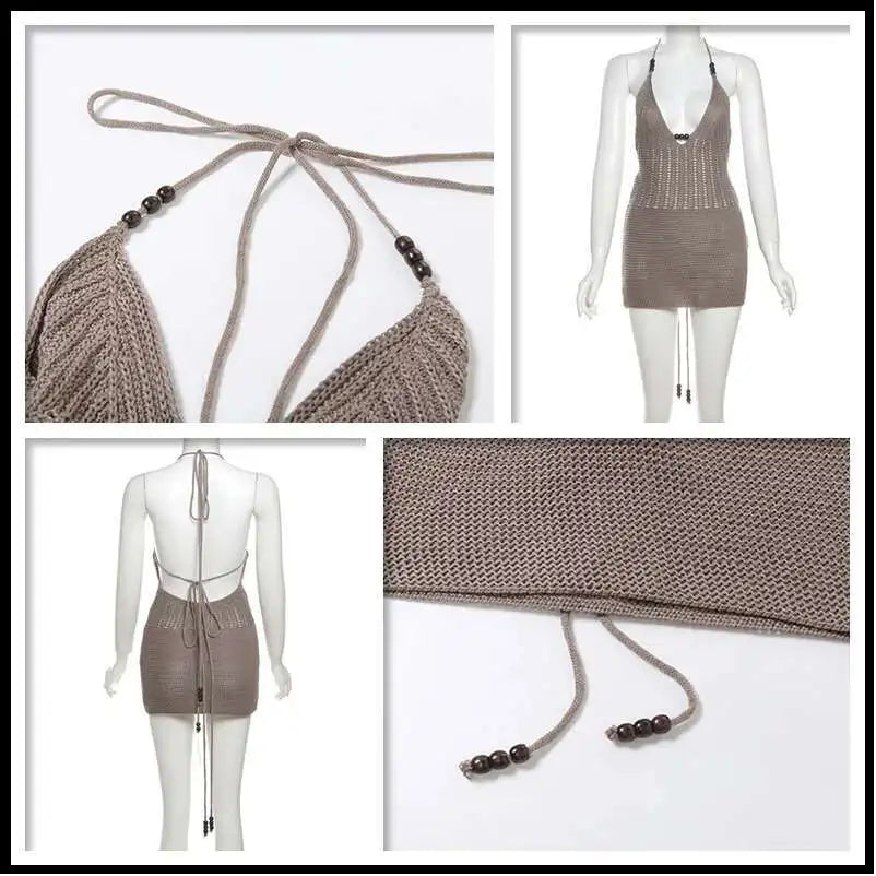 Knitted Bodycon Club Dress