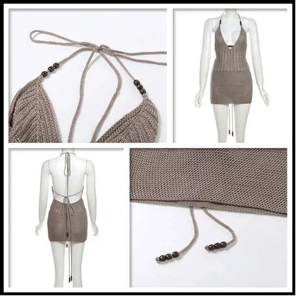 Knitted Bodycon Club Dress